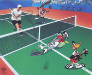Daffy Duck Art Daffy Duck Art Volley Folly